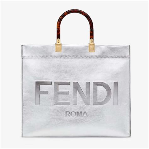 fendi first small silver|small fendi bag with strap.